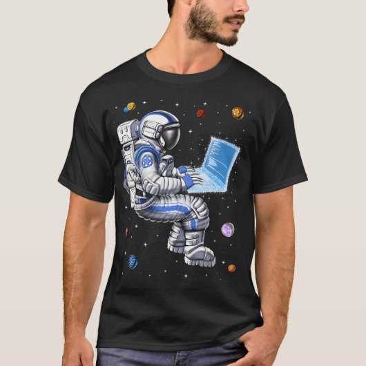 宇宙飛行士プログラマー Tシャツ (正面)