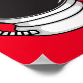 宇宙飛行士ヘルメット ポスター (角)