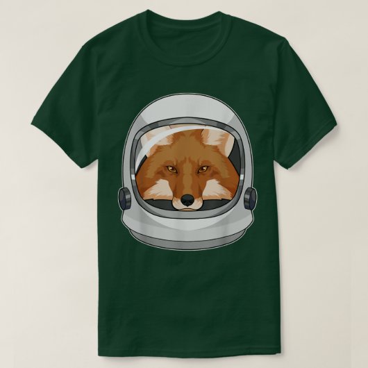 宇宙飛行士ヘルメット Tシャツ (デザイン正面)