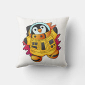 宇宙飛行士ペンギン クッション (裏面)