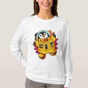 宇宙飛行士ペンギン Tシャツ