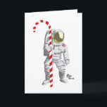 宇宙飛行士ホリデーカード シーズンカード<br><div class="desc">この宇宙飛行士のグリーティングカードを使って地球や他クールの場所に平和を広げなさい。中には「あなたの休日がこの世から出てほしい！」と書かれている。</div>