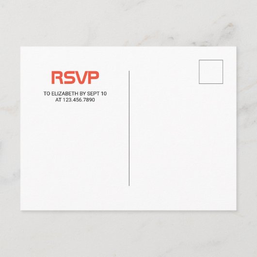 宇宙飛行士ボーイズ宇宙誕生日会 インビテーションポストカード (裏面)