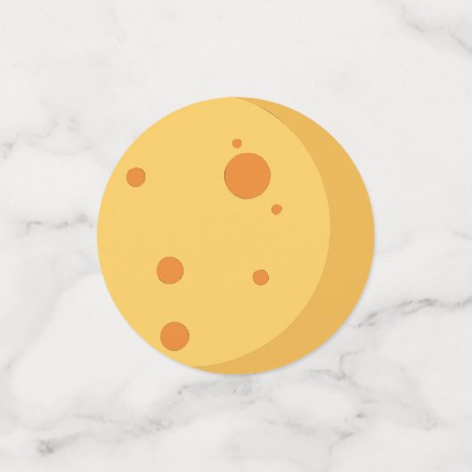 宇宙飛行士ボーイフォト誕生日宇宙惑星 コンフェッティ (スモール正面)