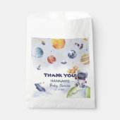 宇宙飛行士ボーイベビーシャワーパーティー フェイバーバッグ (正面)