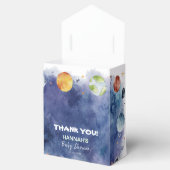 宇宙飛行士ボーイベビーシャワーパーティー フェイバーボックス (オープン)