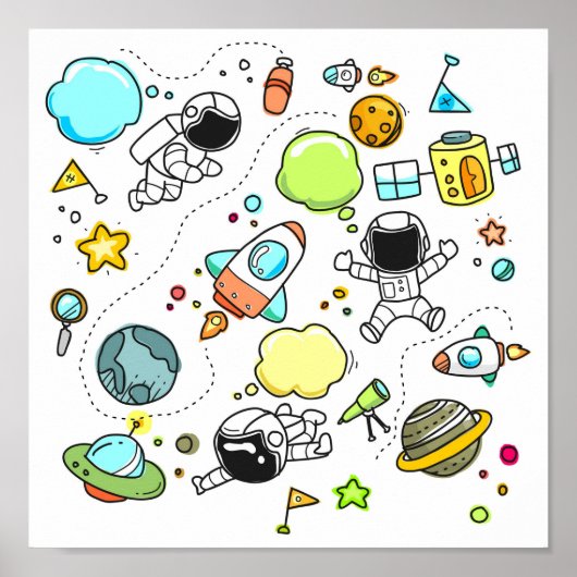 宇宙飛行士ポスター ポスター (正面)