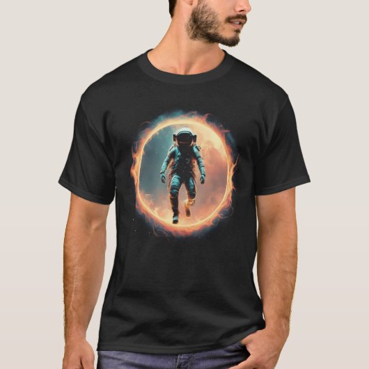 宇宙飛行士ポータル Tシャツ (正面)