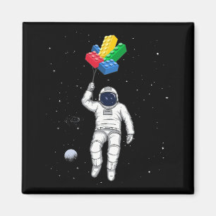 宇宙飛行士マスタービルダー、建物ブロック マグネット