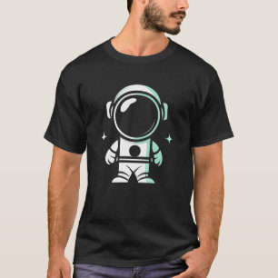 宇宙飛行士ミニマル愛好家、宇宙飛行士 Tシャツ
