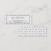 宇宙飛行士ミニ名刺 スキニー名刺 (正面/裏面)