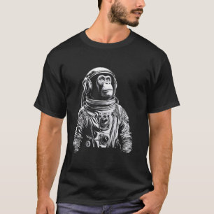 宇宙飛行士モンキーヴィンテージ宇宙アドベンチャートラベルGr Tシャツ
