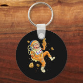 宇宙飛行士モンキー宇宙 キーホルダー (正面)
