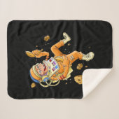 宇宙飛行士モンキー宇宙 シェルパブランケット (正面(横))