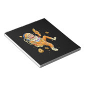 宇宙飛行士モンキー宇宙 ノートパッド (アングル)