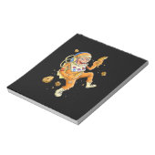 宇宙飛行士モンキー宇宙 ノートパッド (回転)