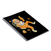 宇宙飛行士モンキー宇宙 ノートブック (右側)