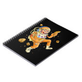 宇宙飛行士モンキー宇宙 ノートブック (左側)