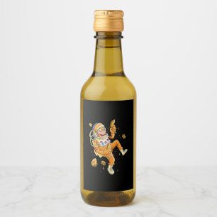 宇宙飛行士モンキー宇宙 ワインラベル