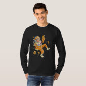 宇宙飛行士モンキー宇宙 Tシャツ (正面フル)