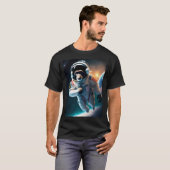 宇宙飛行士モンキー Tシャツ (正面フル)