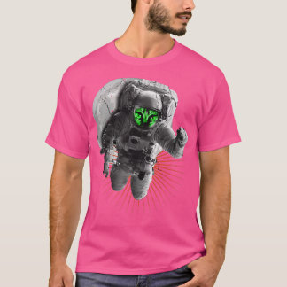 宇宙飛行士モンスター宇宙ムーン宇宙惑星 Tシャツ