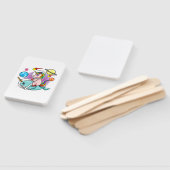 宇宙飛行士ユニコーン乗馬ナルファル宇宙宇宙 ハンドファン (組立なし)