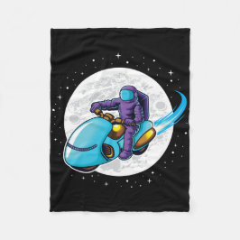宇宙飛行士ライダー 宇宙編 フリースブランケット