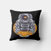 宇宙飛行士ラブコーヒー クッション (裏面)