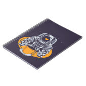 宇宙飛行士ラブコーヒー ノートブック (左側)