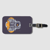 宇宙飛行士ラブコーヒー ラゲッジタグ (正面横)