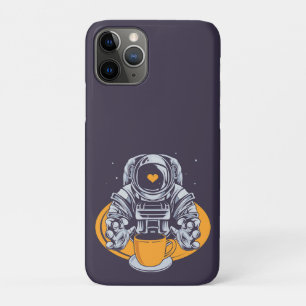 宇宙飛行士ラブコーヒー iPhone 11 PROケース
