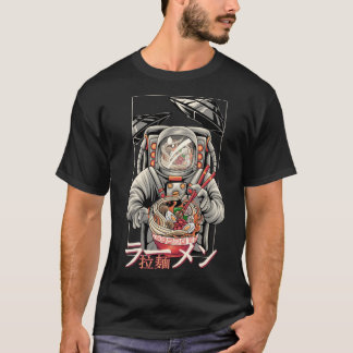 宇宙飛行士ラーメンTシャツ Tシャツ
