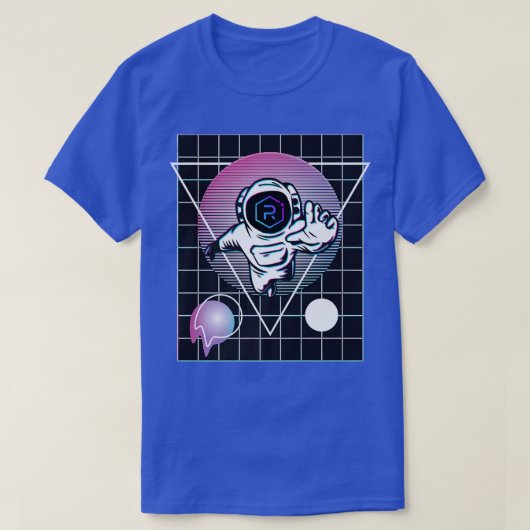 宇宙飛行士レイジウム Tシャツ (デザイン正面)