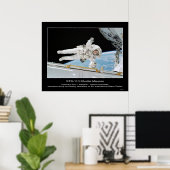 宇宙飛行士レックスJ.ウォルハイム横国際的スパ ポスター (ホームオフィス)