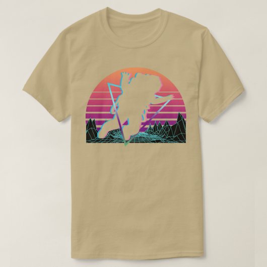 宇宙飛行士レトロプレミアムTシャツ Tシャツ (デザイン正面)