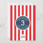 宇宙飛行士ロケット宇宙シャトル招待状 招待状 (裏面)