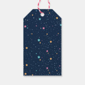 宇宙飛行士ロケット宇宙空間1回目の誕生日 ギフトタグ (裏面)