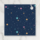 宇宙飛行士ロケット宇宙空間1回目の誕生日 フェイバータグ (裏面)