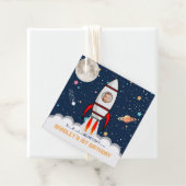 宇宙飛行士ロケット宇宙空間1stバースデーフォト フェイバータグ (インサイチュ)