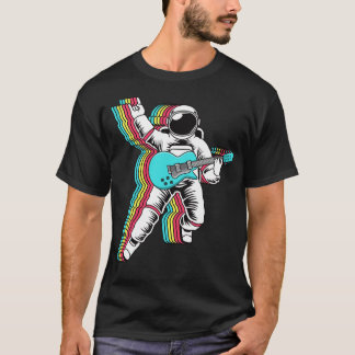 宇宙飛行士ロックジャム宇宙空間セッション Tシャツ