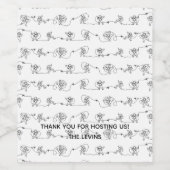 宇宙飛行士ワインラベル ワインラベル (シングルラベル)