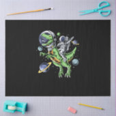 宇宙飛行士乗用Tレックス恐竜Tレックス宇宙 薄葉紙 (クラフト)