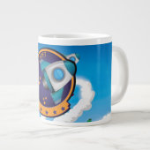 宇宙飛行士候補バッジ ジャンボコーヒーマグカップ (正面右)