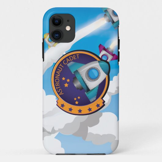 宇宙飛行士候補バッジ Case-Mate iPhoneケース (裏面)