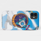 宇宙飛行士候補バッジ Case-Mate iPhoneケース (裏面(横))