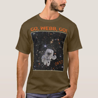 宇宙飛行士初深いフィールドイメージWeb宇宙Telesc Tシャツ