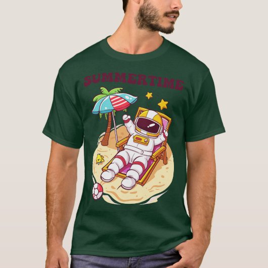 宇宙飛行士夏期 Tシャツ (正面)