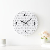 宇宙飛行士大時計 ラージ壁時計 (ホーム)