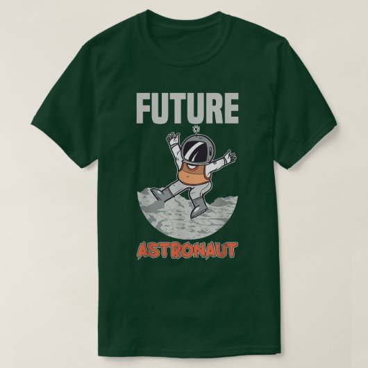 宇宙飛行士天文学ロケット宇宙Tシャツ Tシャツ (デザイン正面)